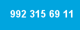 992 315 69 11 992 315 69 11